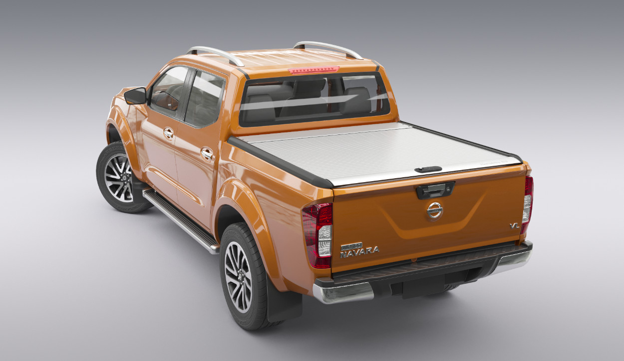 Couvre-benne enroulable en aluminium pour Nissan Navara NP300 