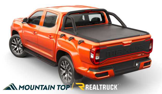 Aluminium Rollabdeckung Mountain Top EVOm Maxus T60 & T90 EV