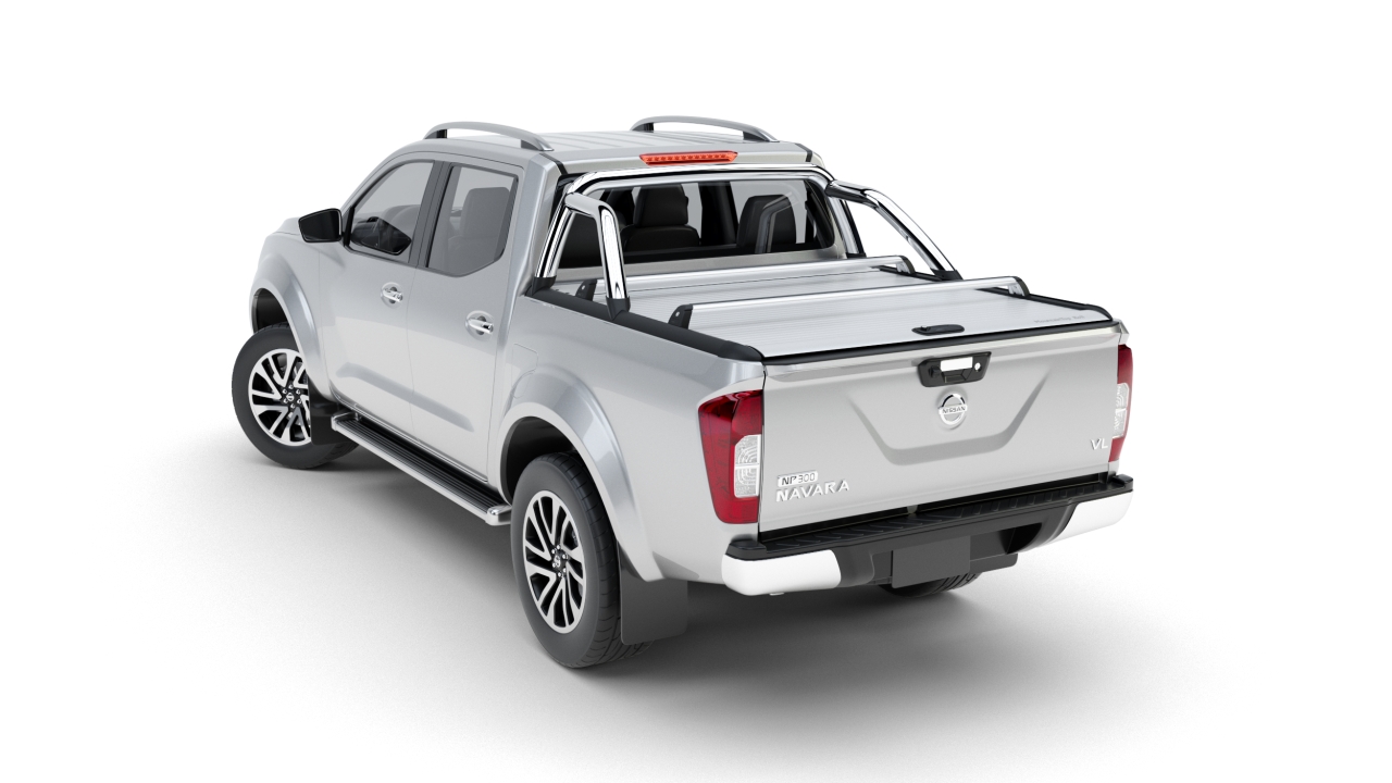 Couvre-benne enroulable en aluminium pour Nissan Navara NP300 