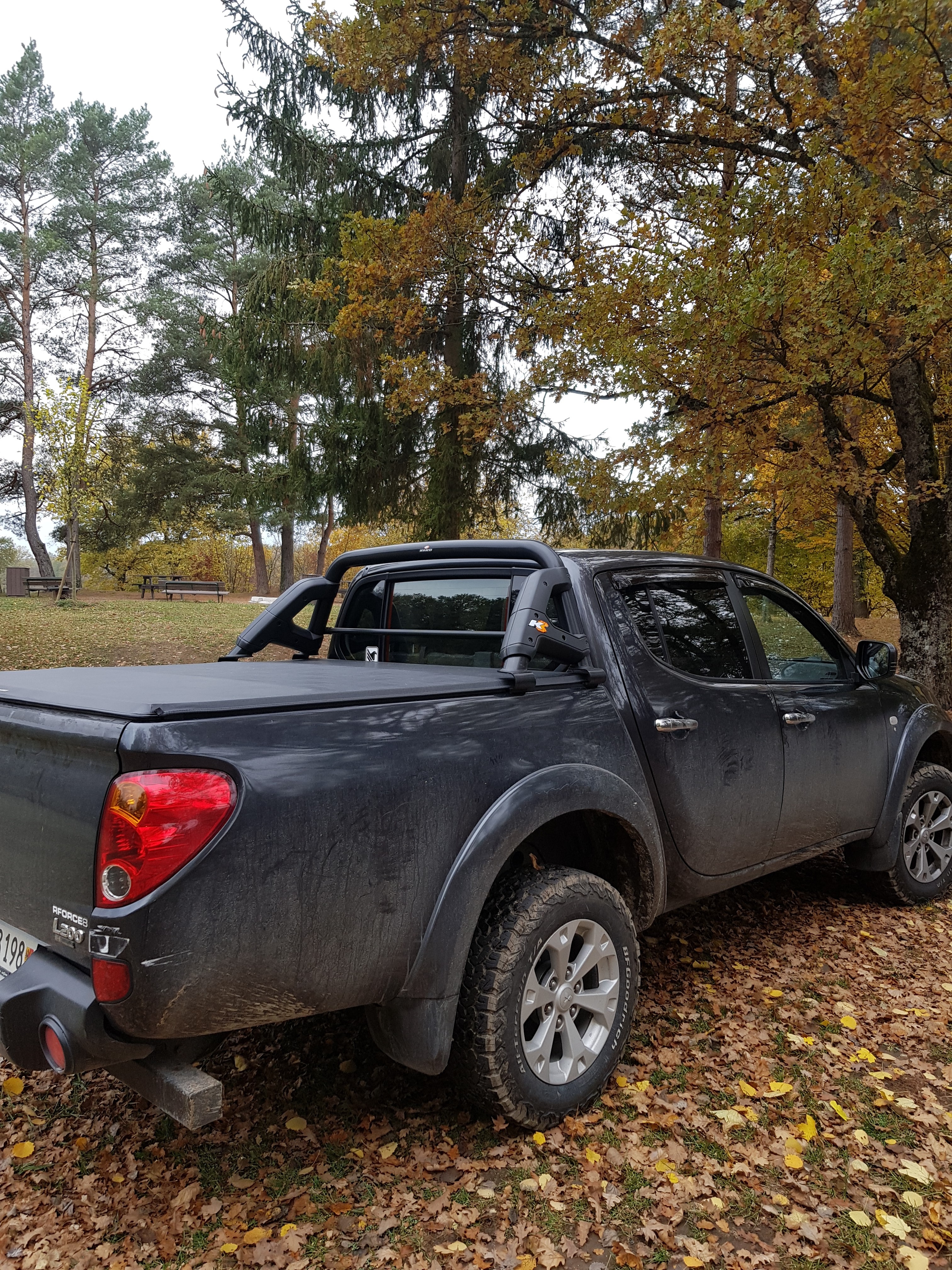 Avenger_MitsubishiL200_K3_Plane Bâche de benne Mitsubishi L200 2006-2014/15
