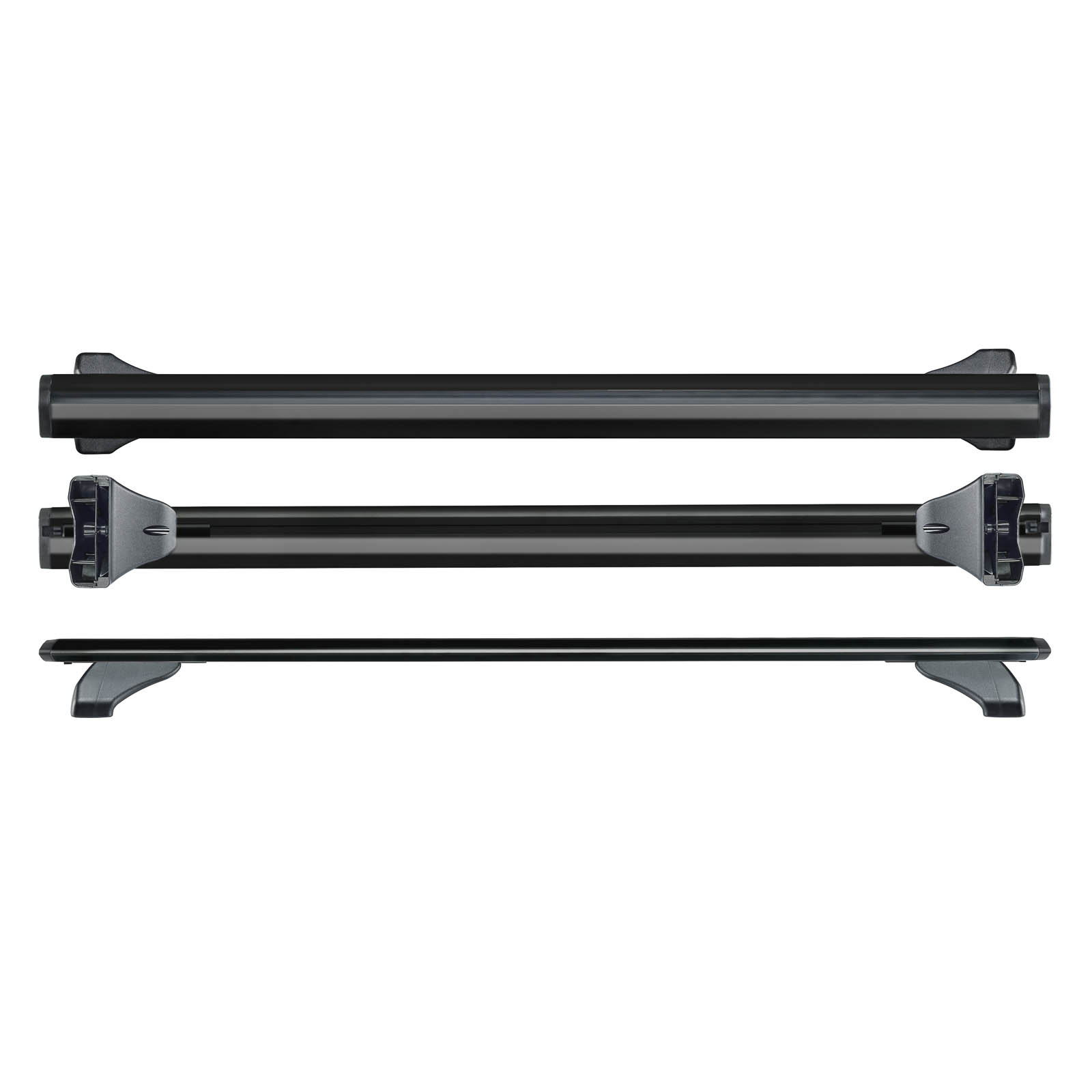 Barre portapacchi AIRO Dark (Pickup con railing sul tettuccio) Maschine